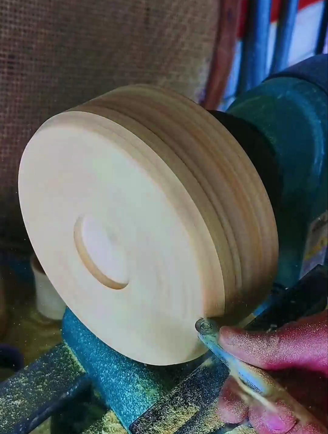 创作灵感,纯手工制作木碗