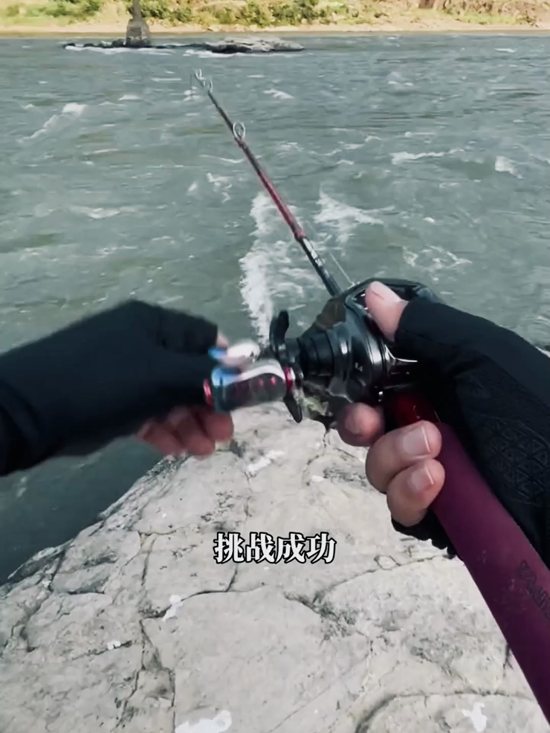 标点已就位,假饵钓真鱼 野钓野钓 路亚