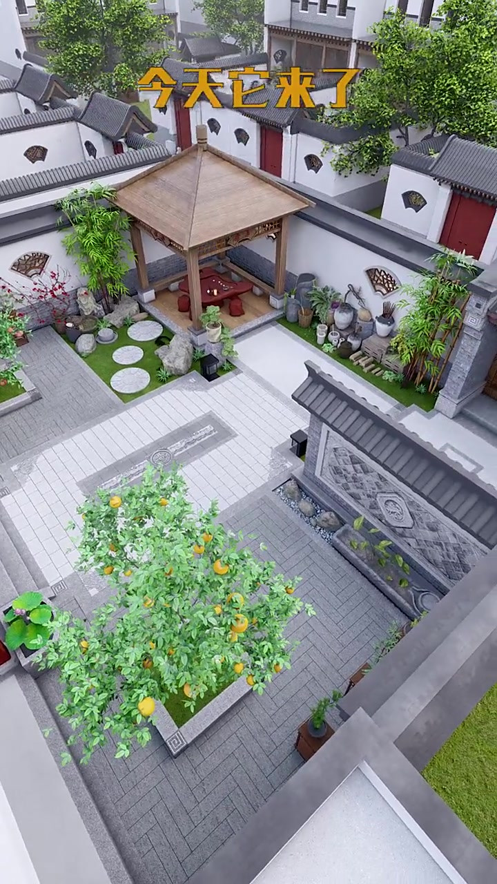 宜居免打理的北方小院怎么设计,今天它来了