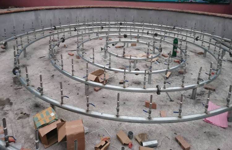 游乐场音乐喷泉安装