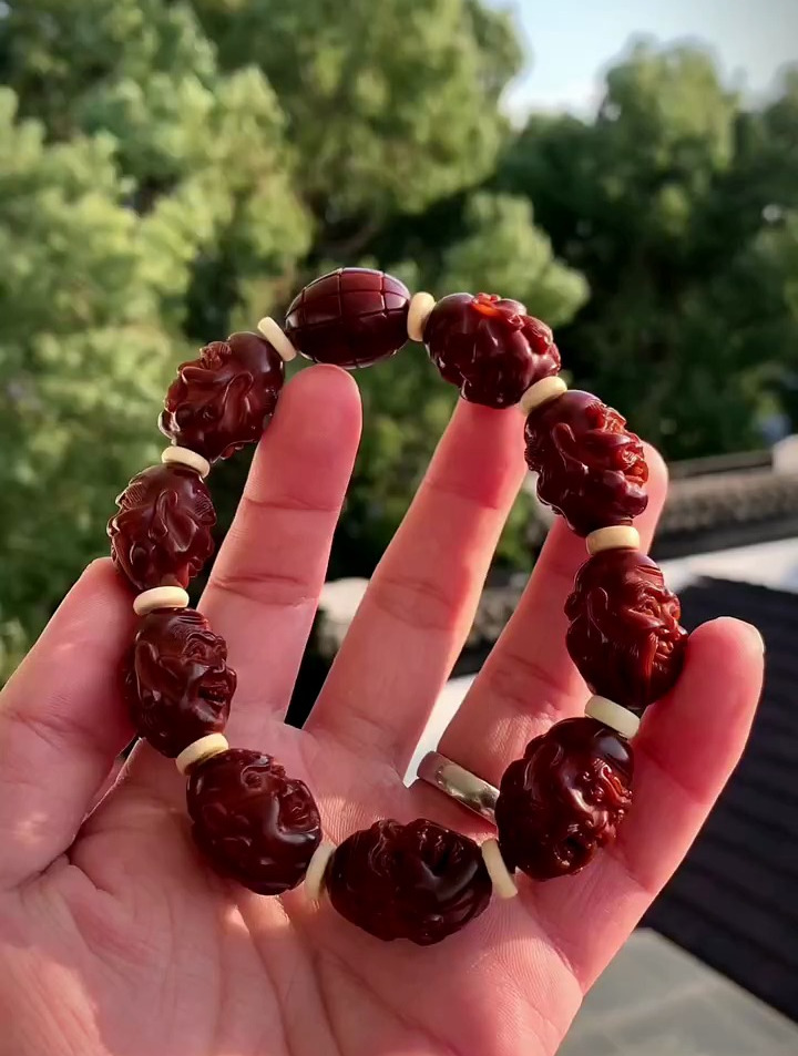 橄榄核手串 文玩饰品