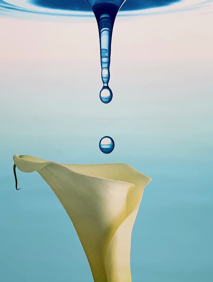 水利万物而不争:水胸怀宽广,润泽万物.装饰贴画 自粘壁画-度小视