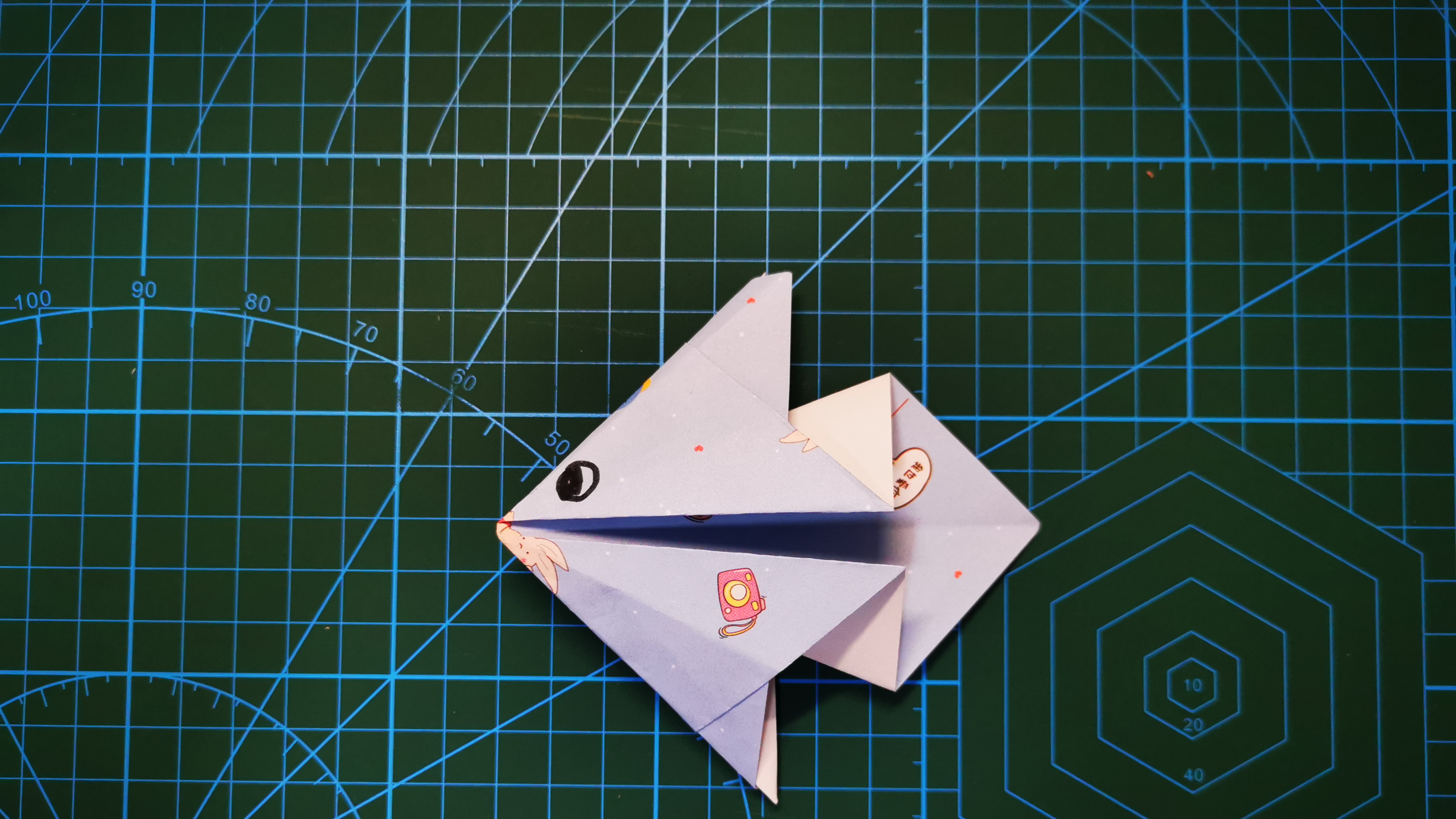 4岁小朋友可以学会的折纸教程热带鱼,简单易学快来试试吧