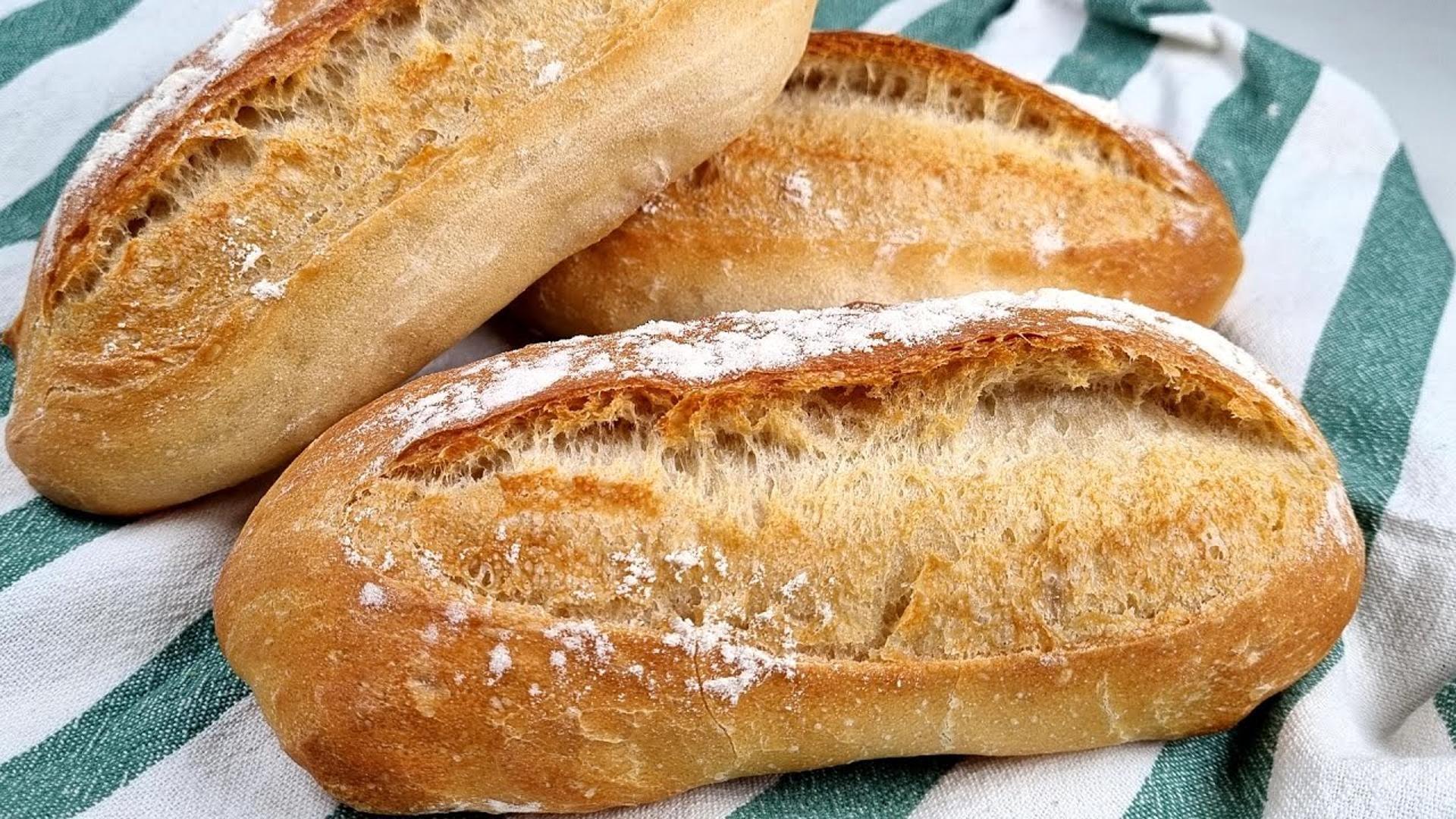 这是我理想中的欧包!我不再买面包了!快速面包的新完美配方