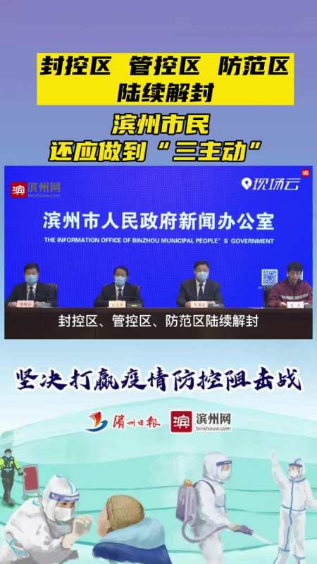 滨州市民还应做到三主动 最新消息 滨州疫情防控 滨州疫情 疫情速报