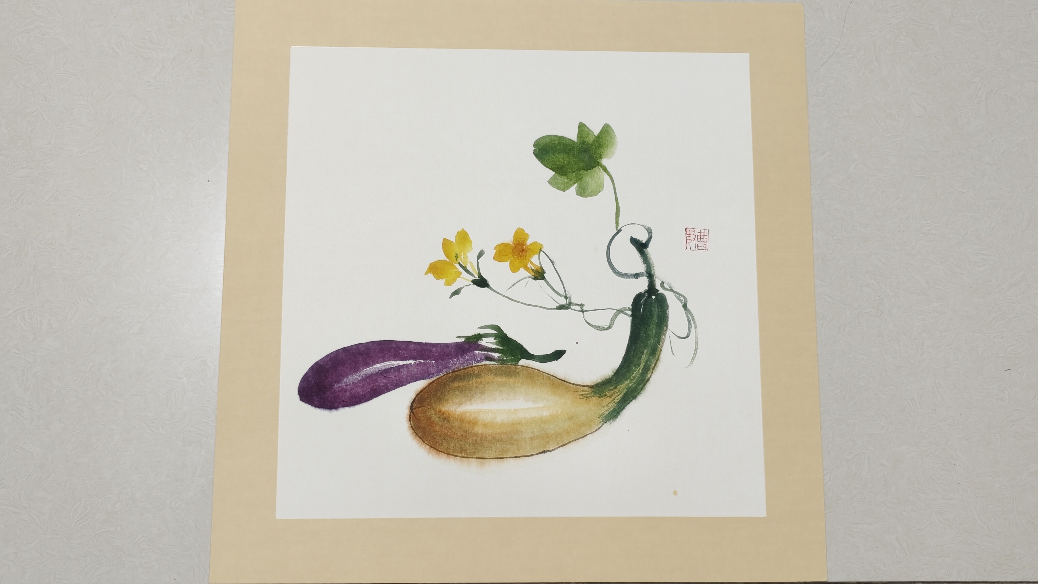 这种窍门教您画出更完美的南瓜与茄子画法