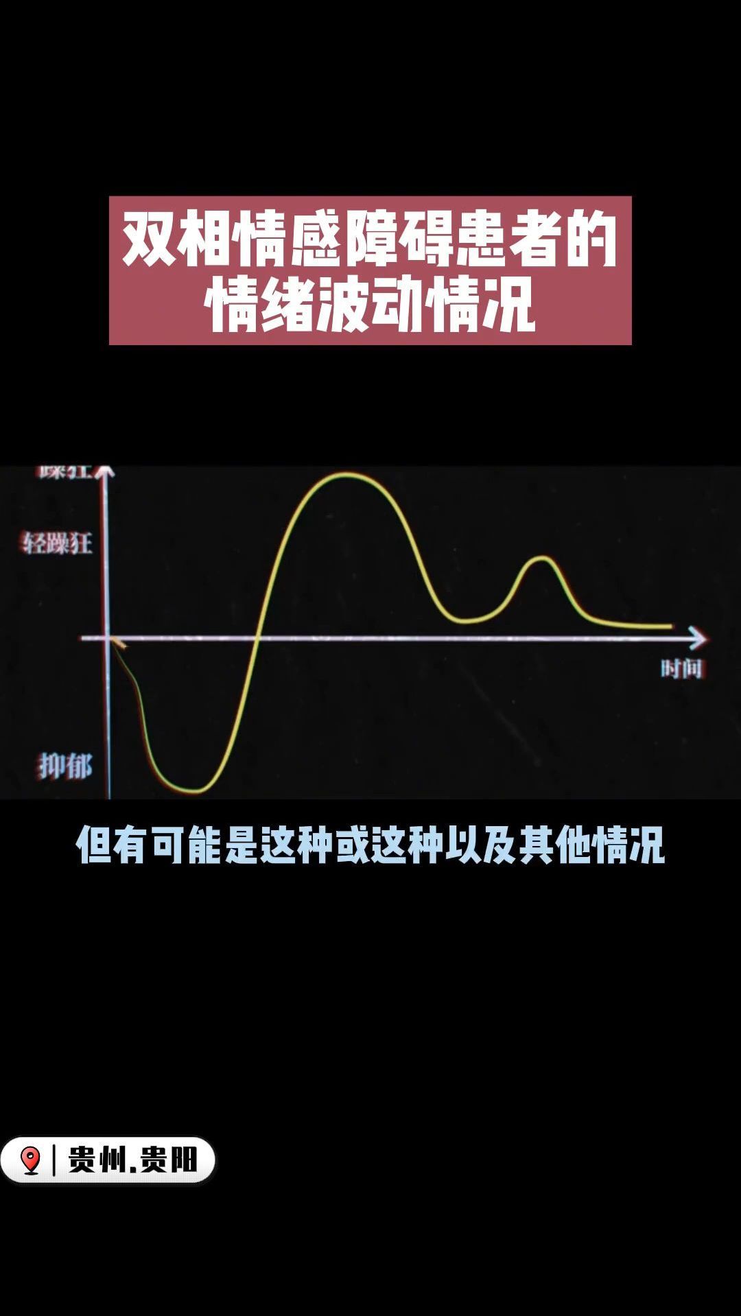 双相情感障碍患者的情绪波动情况,贵阳的家长一定要收藏!