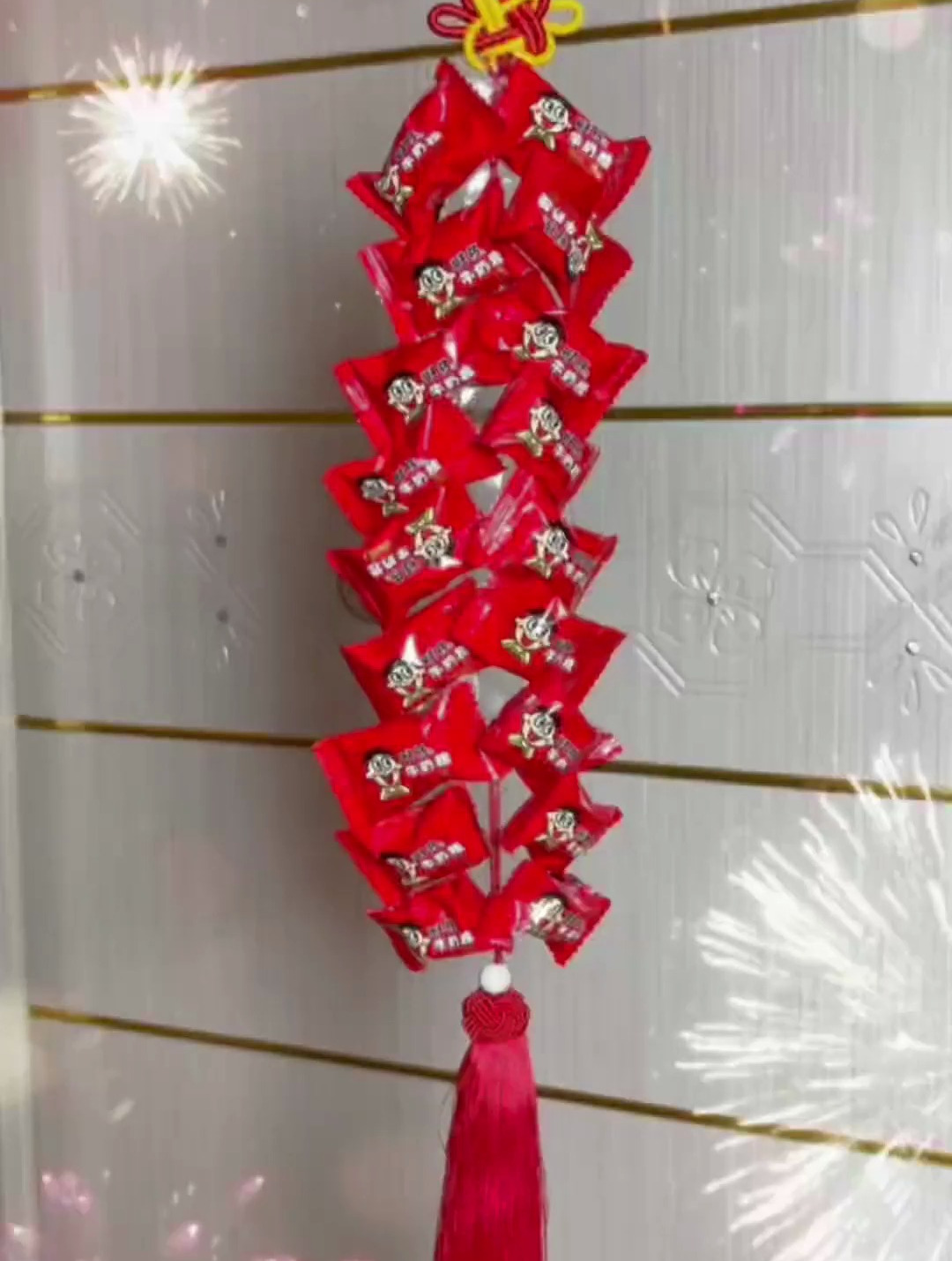 新年快到了 一起做个新年糖果鞭炮来迎接兔年吧 仪式感不能少-度小视