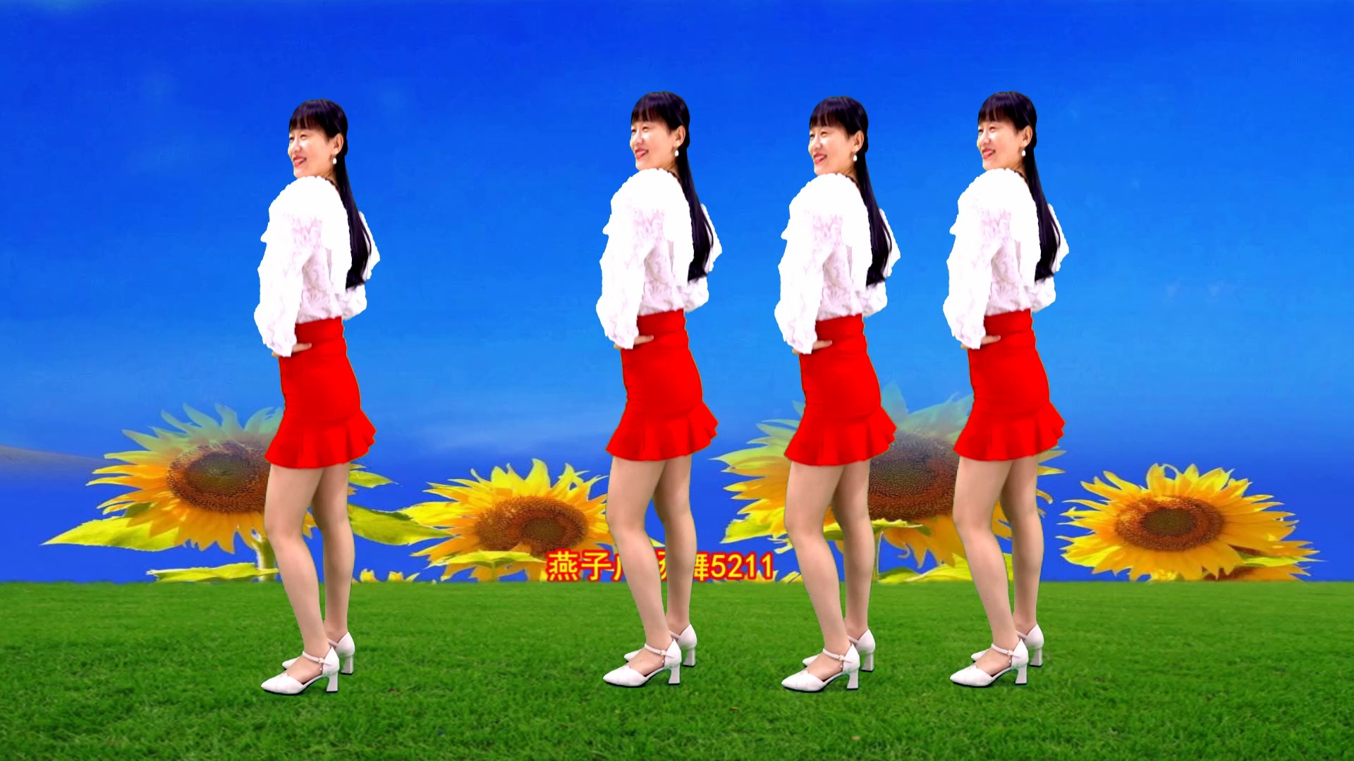 32步广场舞《花桥流水》DJ版，音乐一响，还是那么好听