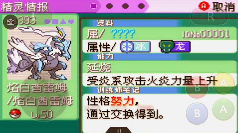 口袋妖怪釉色第24章获得焰白酋雷姆帅就完事了