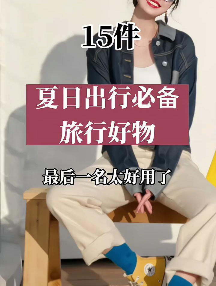 15件夏日出行必备旅行好物 好物推荐 生活好帮手 旅行好物 方便