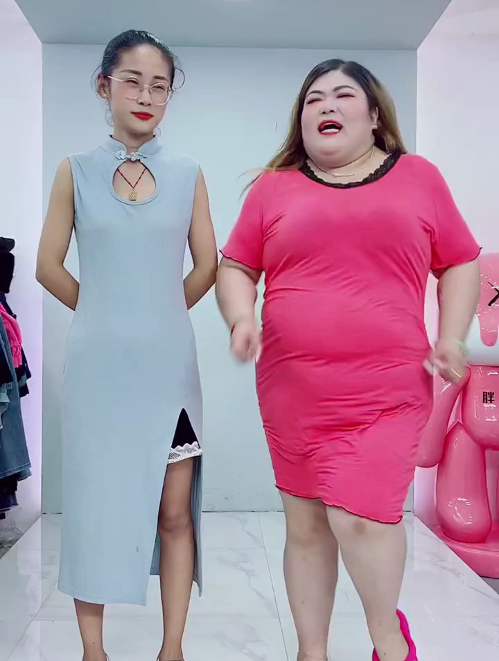 胖女孩穿裙子好看吗