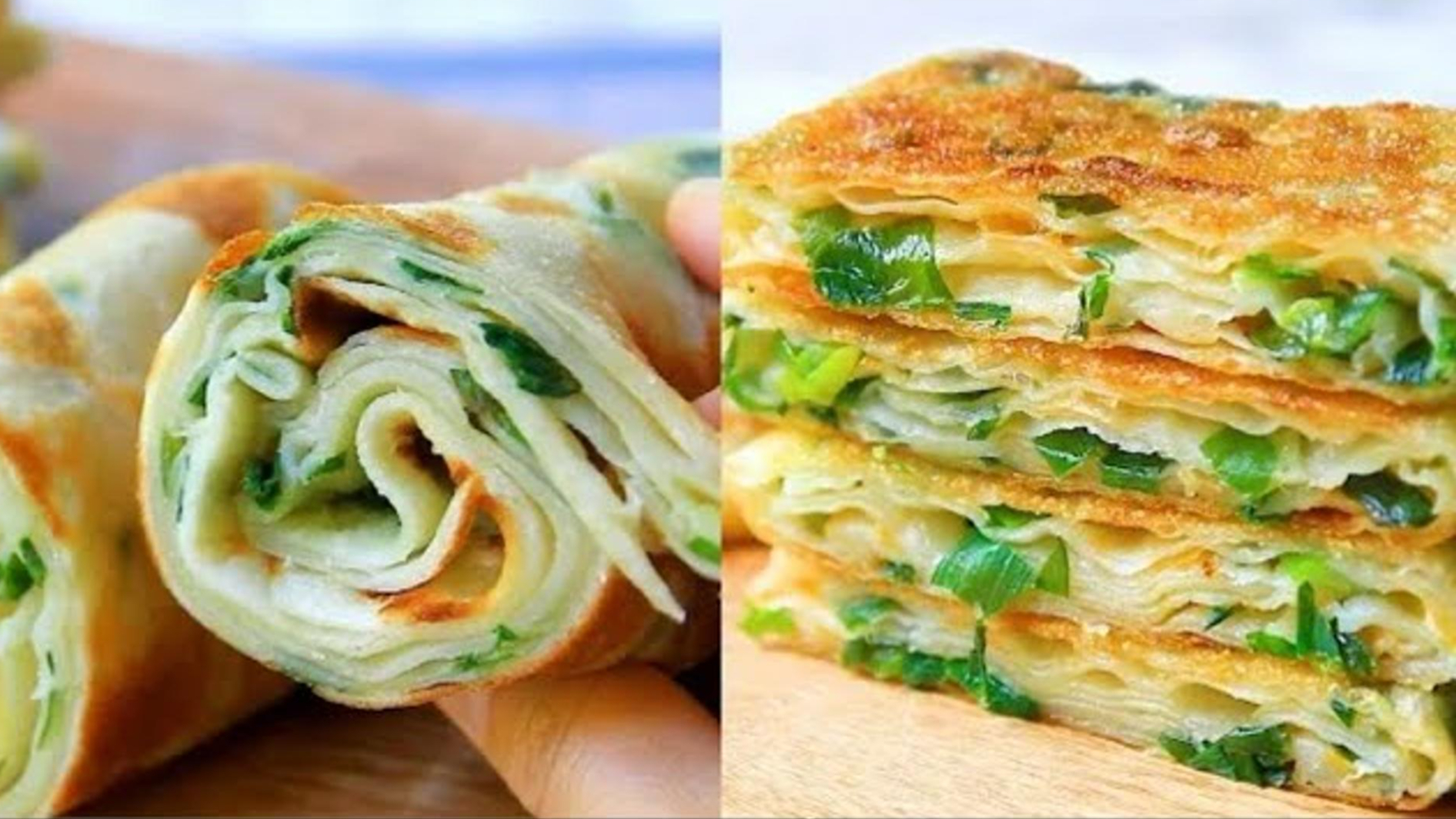 太好吃了！如果你家里有面粉和包菜，一定要试试这个早餐饼