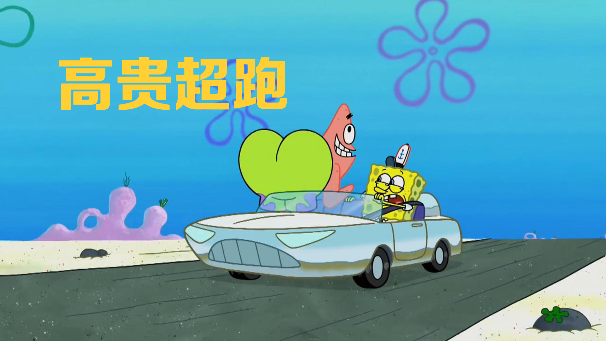 没有驾照的小海绵竟花了所有积蓄买了一辆超跑