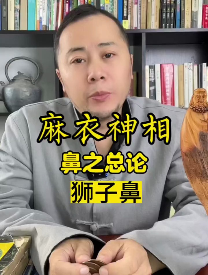 面相識人最理想之鼻是眾所周知的獅子鼻