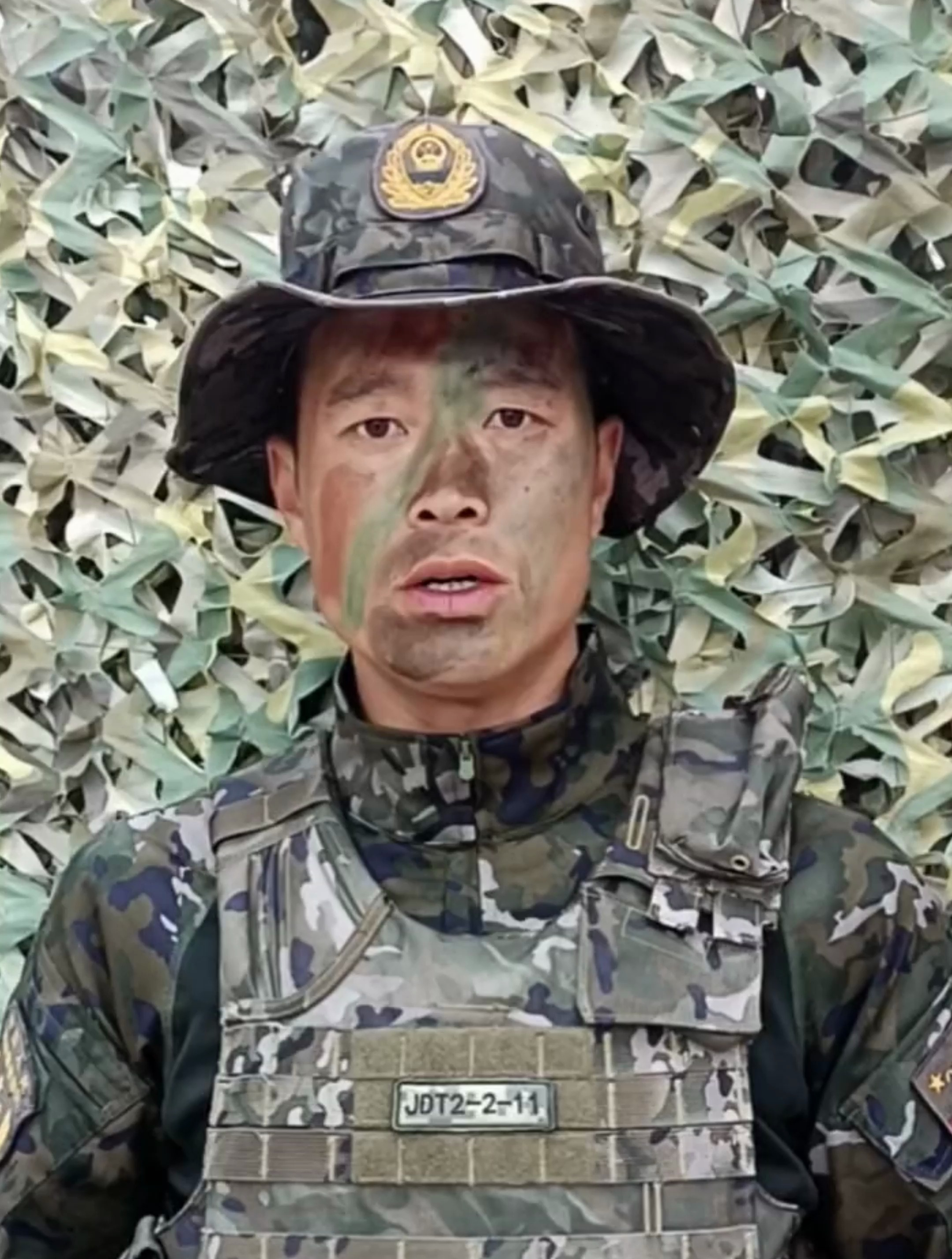 "能文能武"的帽子——武警21式圆边帽!-度小视