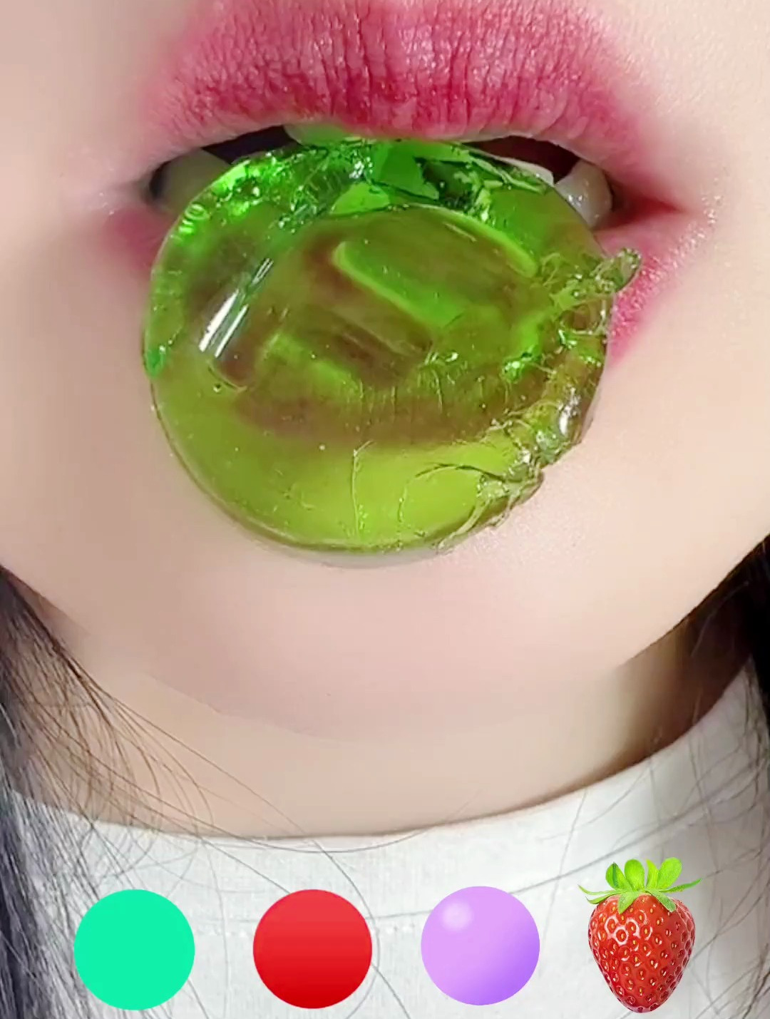 果汁软糖,吃播,声控解压,咀嚼音,美食