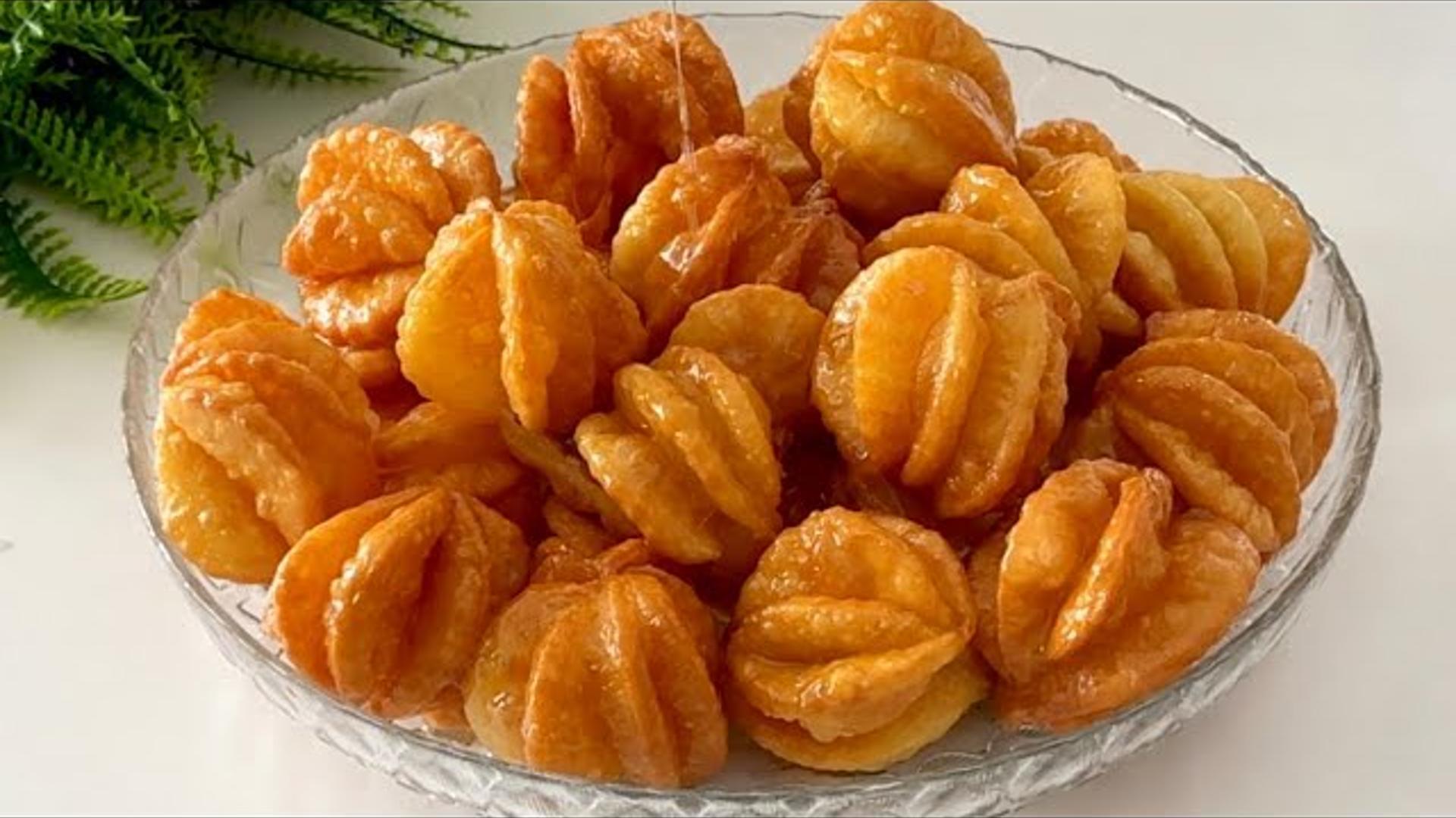 我六十岁的祖母的食谱！我不再买甜点，试试这个简单美味糖油果