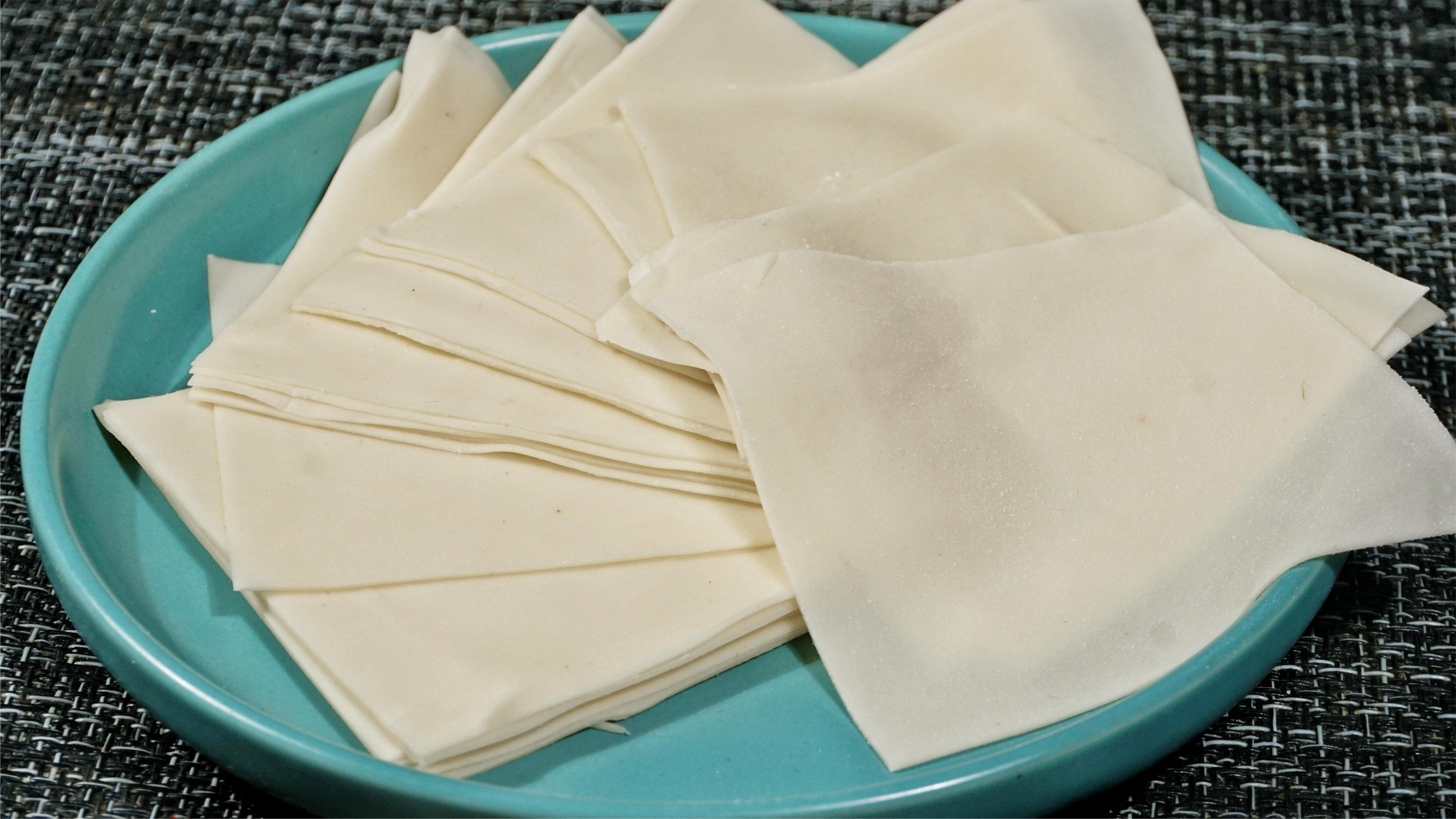 馄饨皮不要去买了,老师傅教你手工做法,张张透明如纸,口感完美