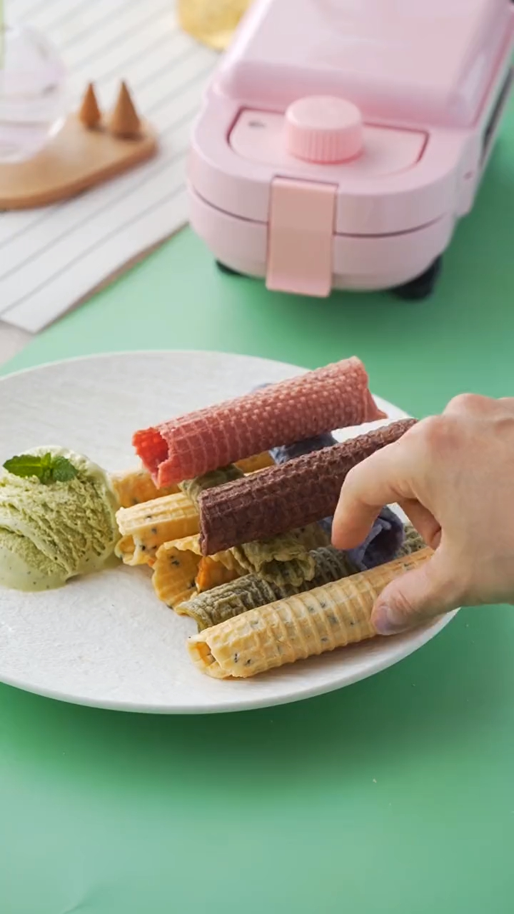 用三明治机做个蛋卷778