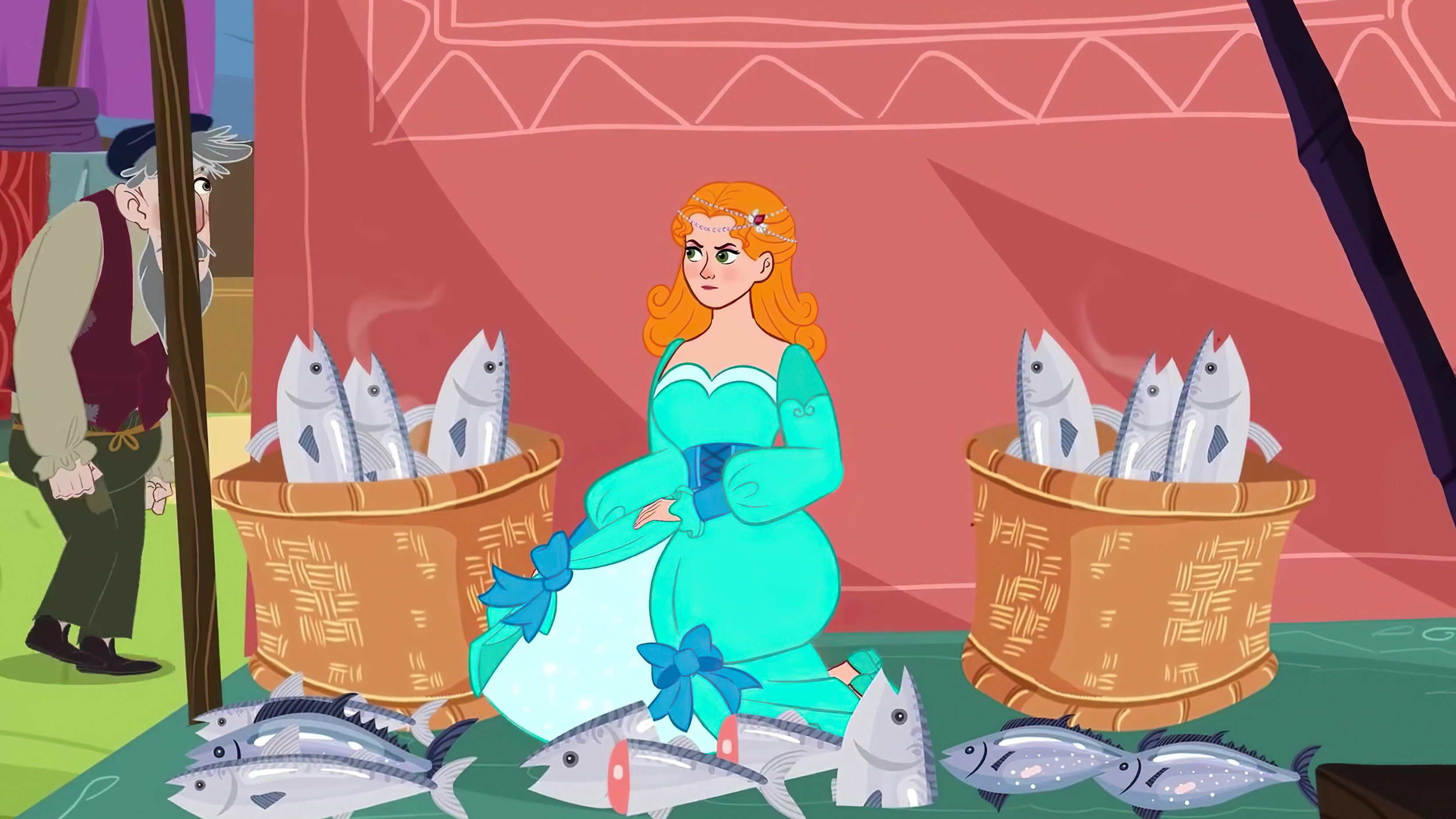 因为一顿饭,国王就把女儿嫁给一个卖鱼的小伙