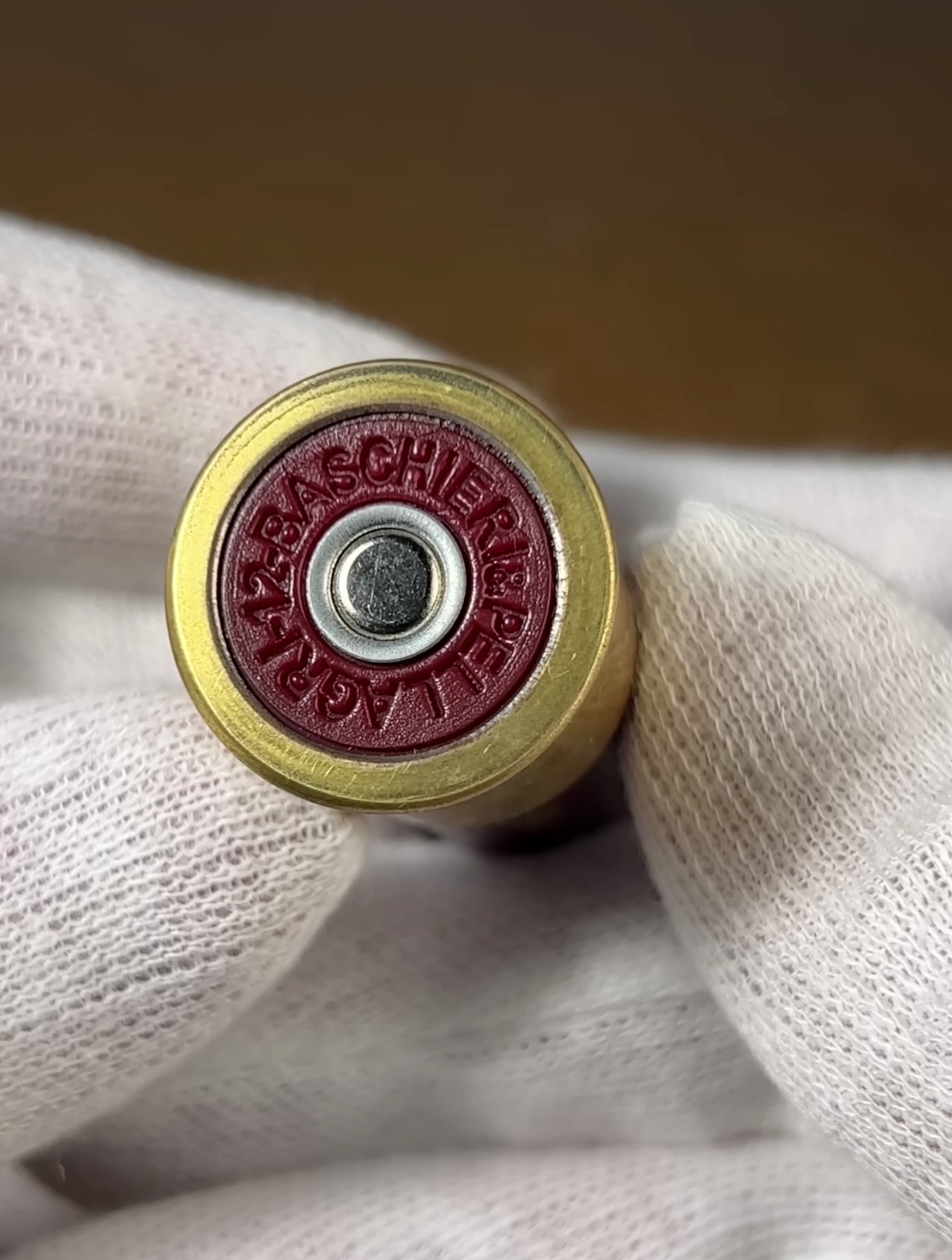 一发造型漂亮的12号霰弹拆解