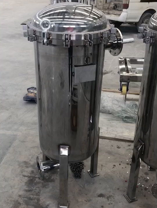 不锈钢袋式过滤器食品级袋数可定 生产厂家-度小视