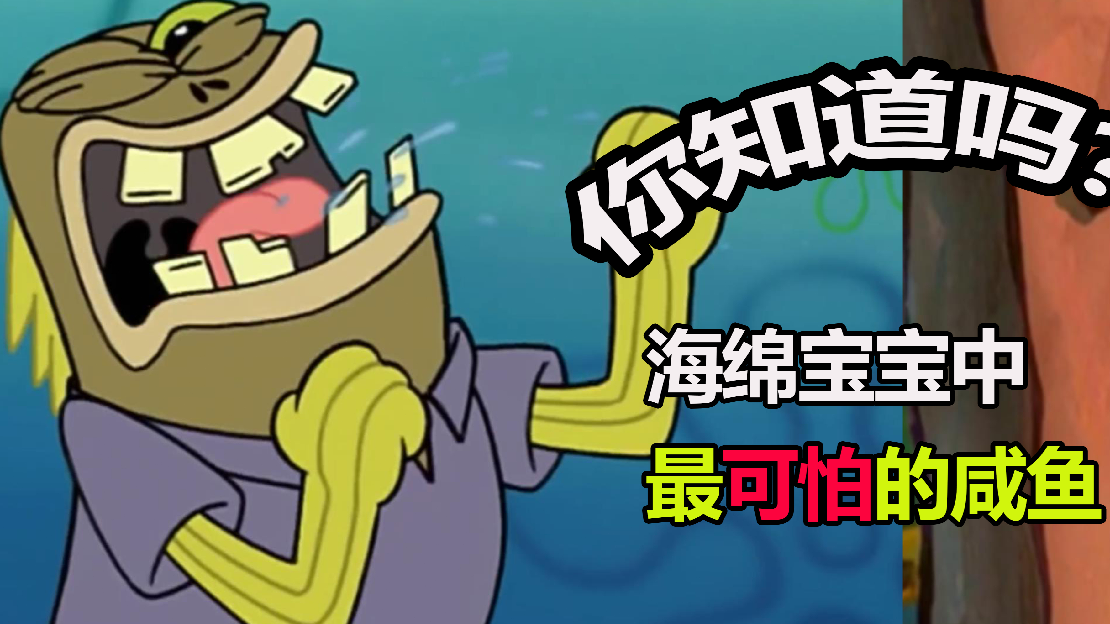 比奇堡最神秘的鱼老大,表面老实,其内心无比邪恶