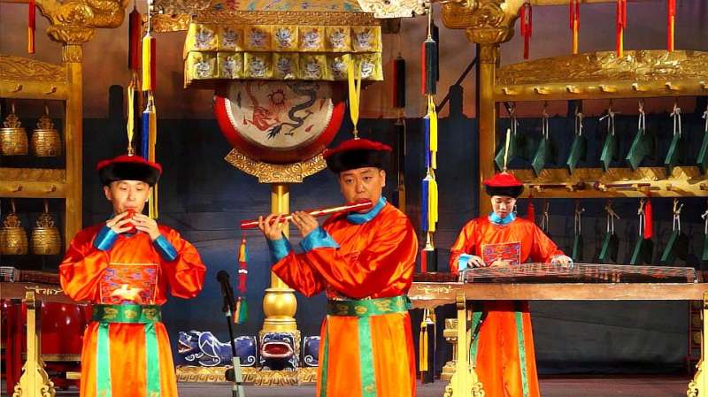 天坛神乐署雅乐团埙箎合奏《苏武牧羊》,音乐,器乐,好看视频