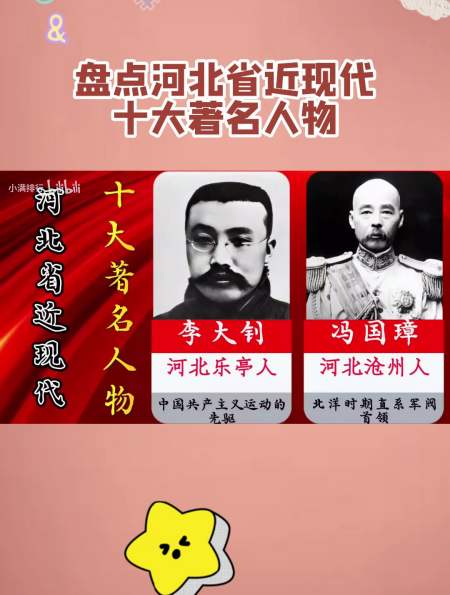 盘点河北省近现代十大著名人物