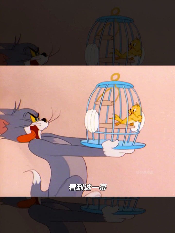 为了抓捕金丝雀,汤姆化身为飞天猫,对金丝雀与杰瑞展开疯狂追捕