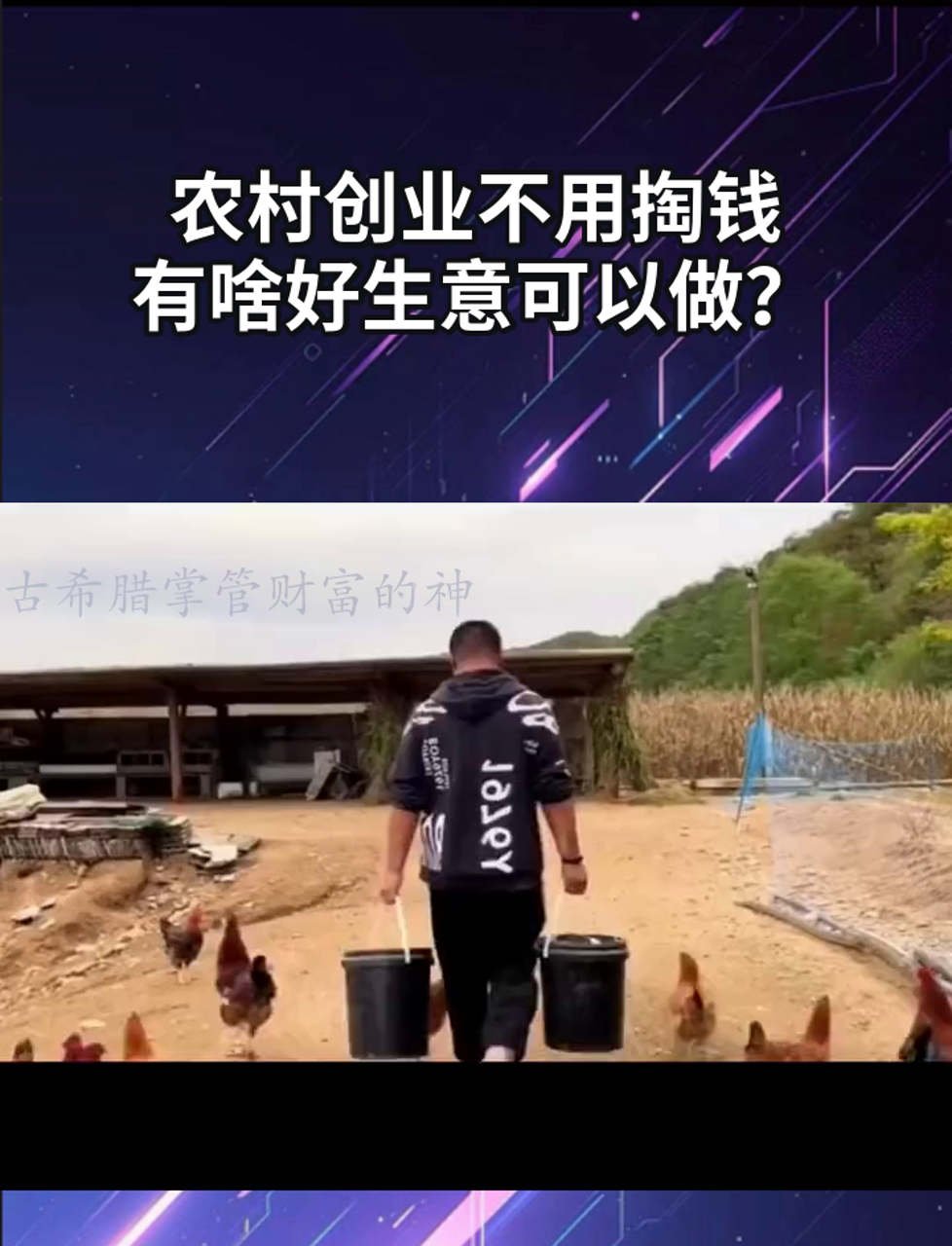 农村赚钱的生意(2020适合农村挣钱生意)