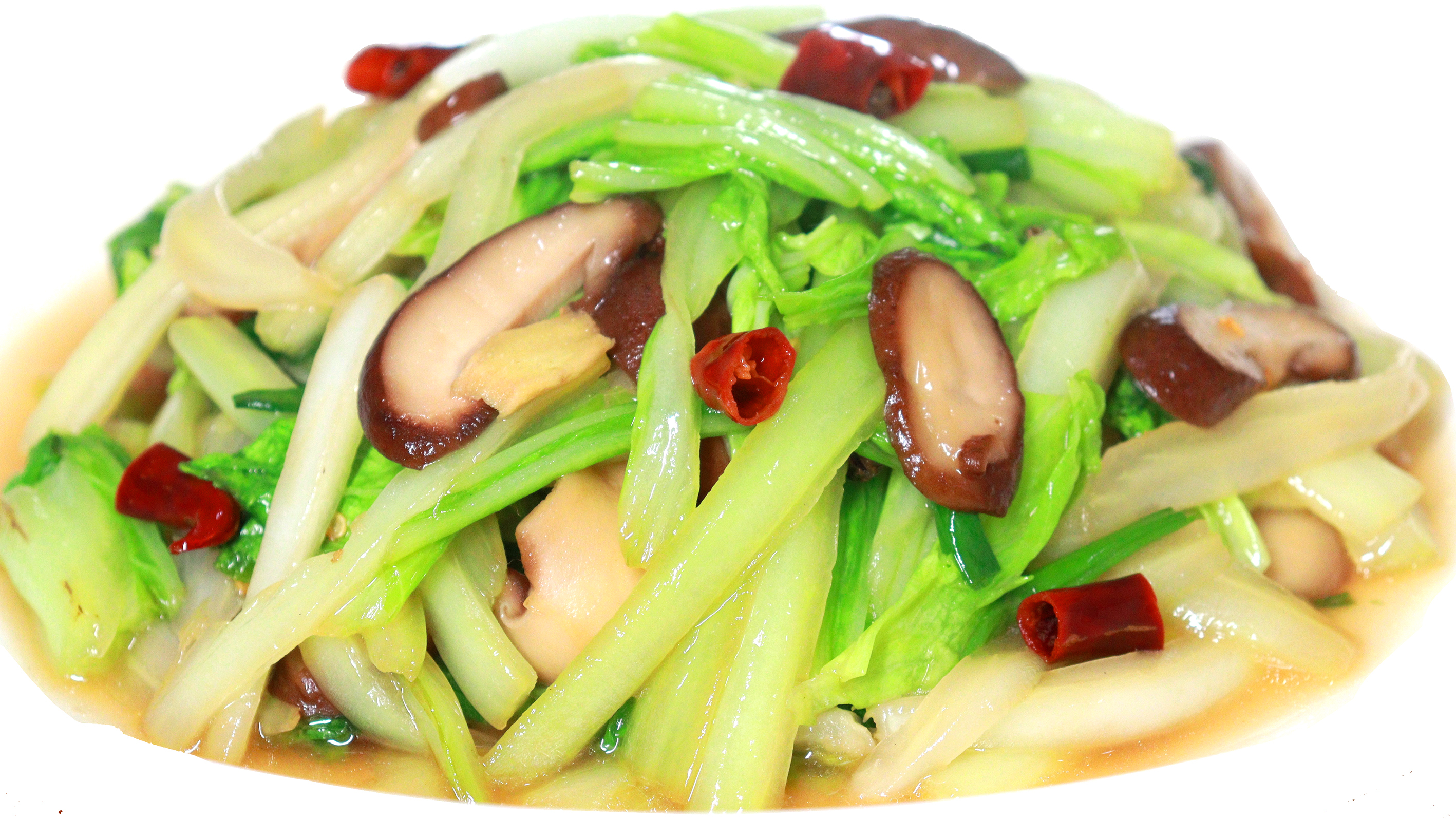 四川有一种白菜叫“竹叶青”，不炒肉也特别香，脆嫩入味不出水