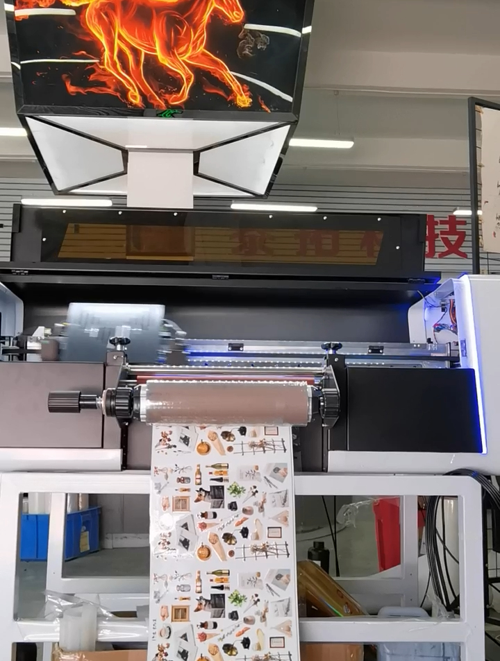 a2水晶标打印机 白墨烫画机 全自动抖粉机 欢迎来访参观了解-度小视