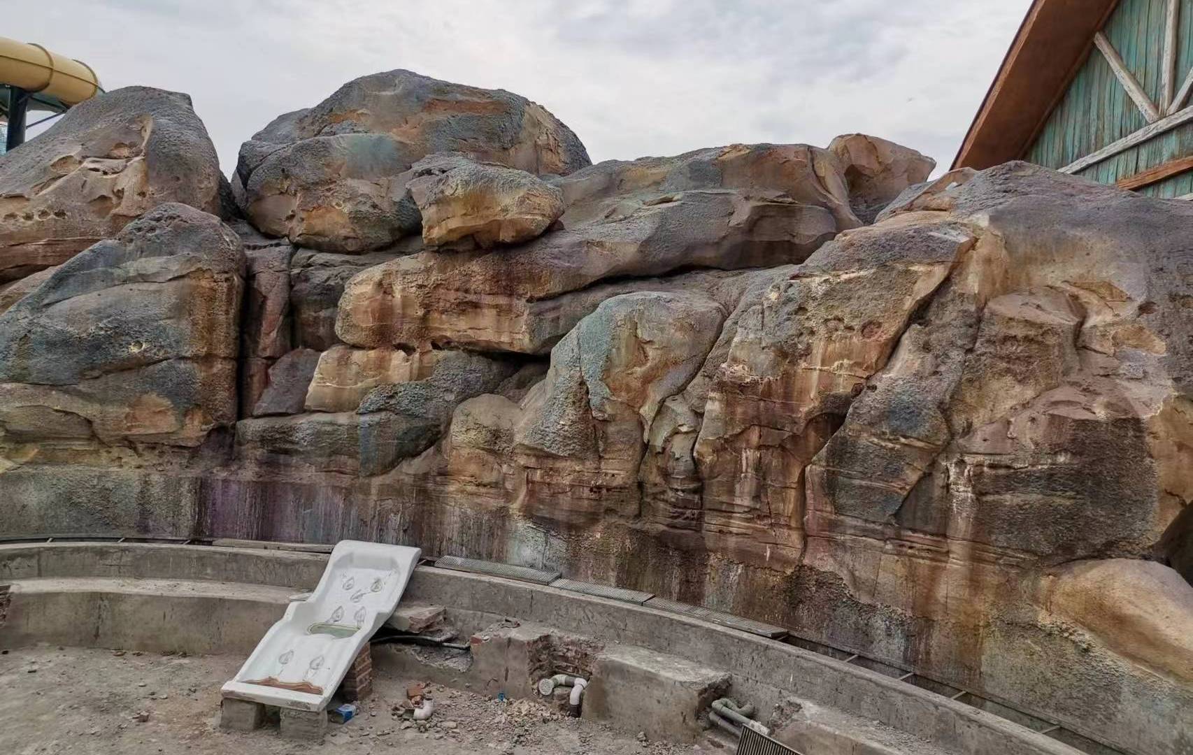 巢湖水泥假山-小型假山 设计