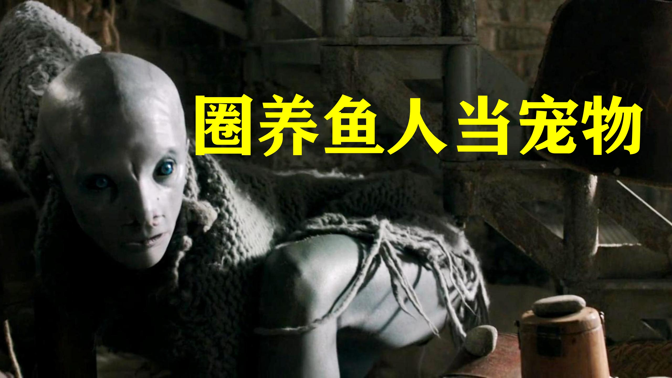 老头独守孤岛40年,养了一个鱼人当宠物,每晚都被鱼人族攻击