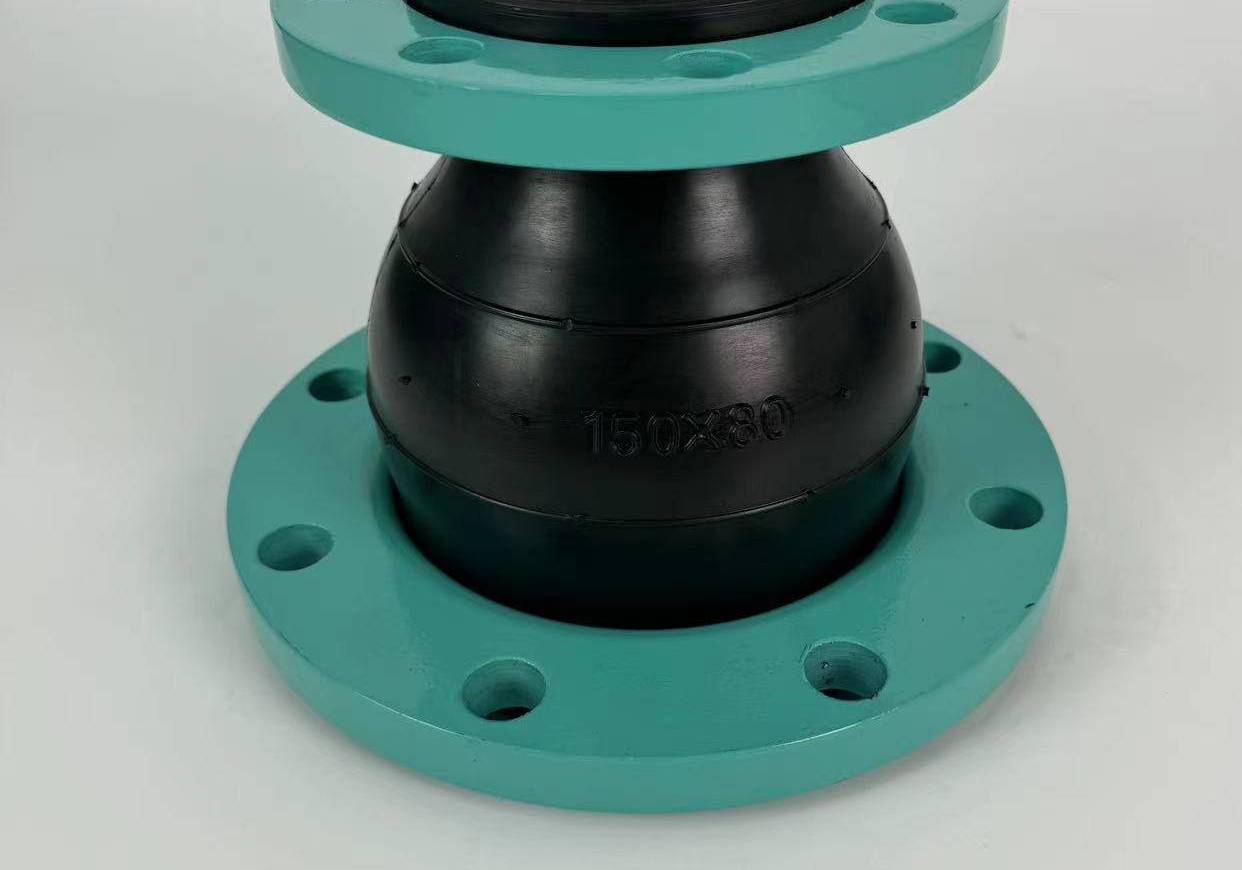 法兰橡胶软接头图片