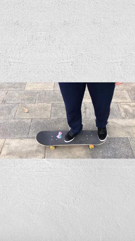 滑板基础动作教学popshovit