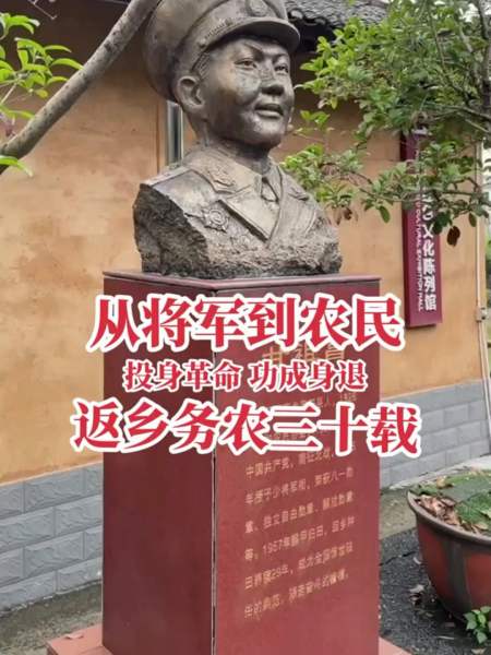 伟大的将军一甘祖昌永垂不朽