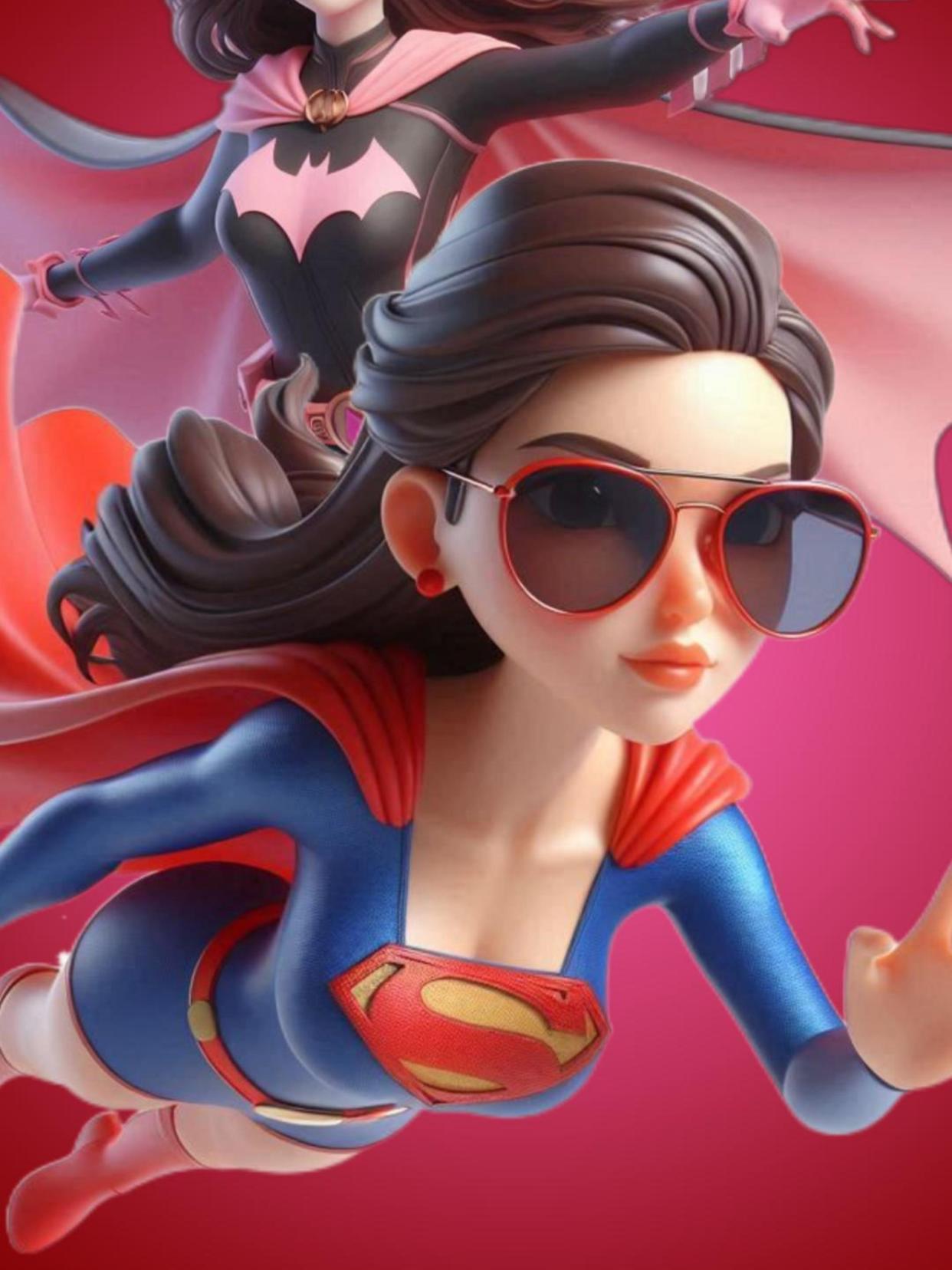 女超人与女蝙蝠侠,你见过这样的组合吗?-度小视