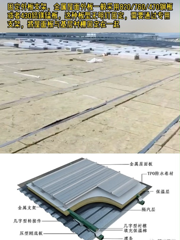 金属屋面为什么要加衬檩?
