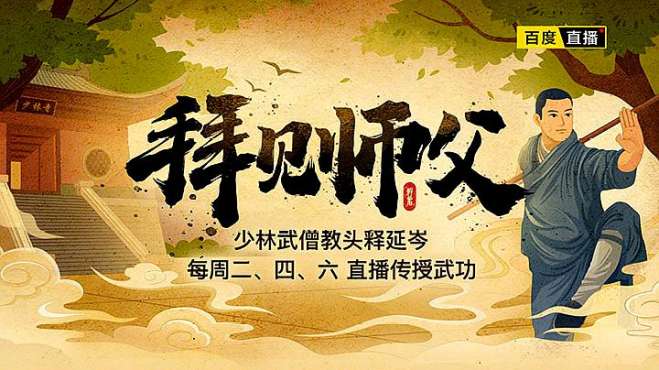 少林寺释延岑 好看视频