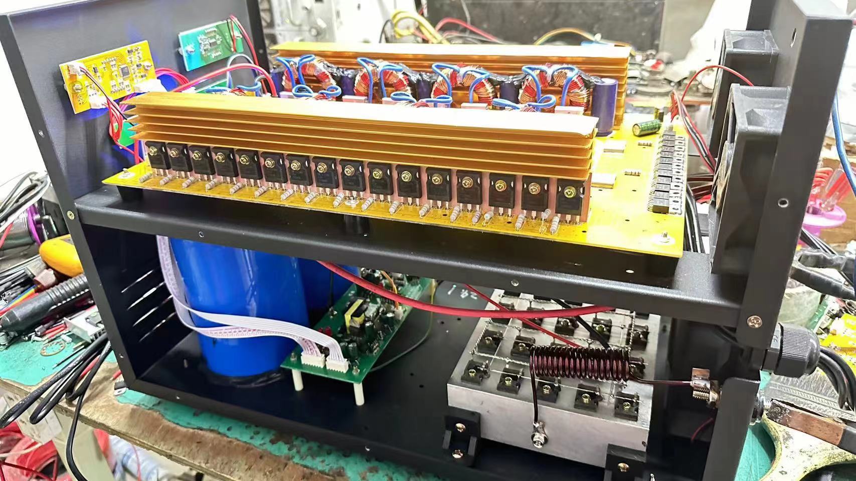 大功率24V水库电吸捕深水超声波逆变机器头打鱼的吸鱼最牛效果