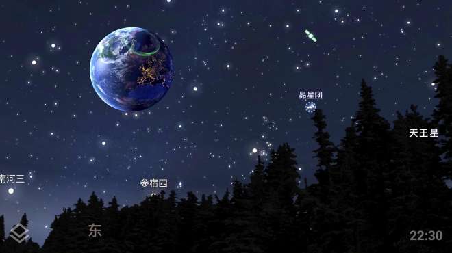 [图]北极点极夜已来临，站在北极点看到的星空是什么样的？