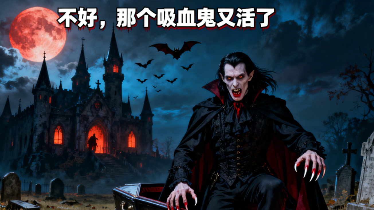 不好，那个吸血鬼又活了 01
