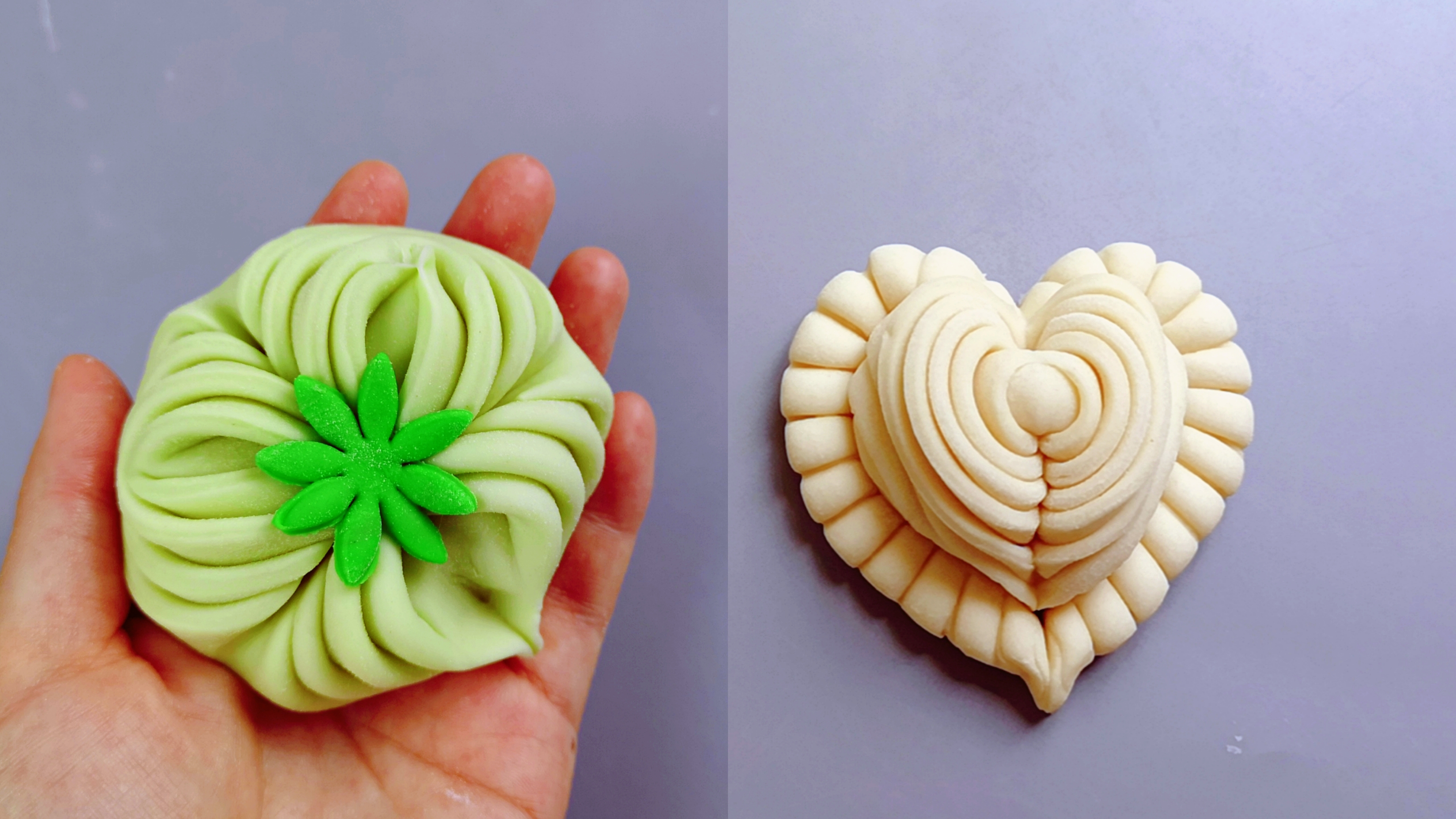 面点师做花样花卷真的有一套,个个都好看