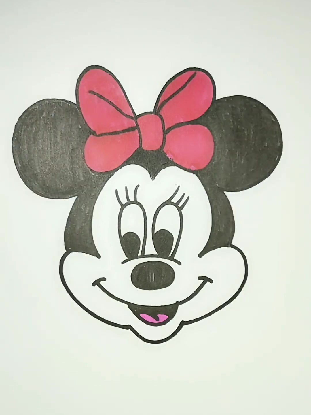 米妮简笔画