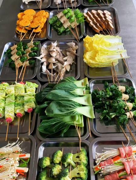 炸串中部分青菜串制方法教给大家-度小视