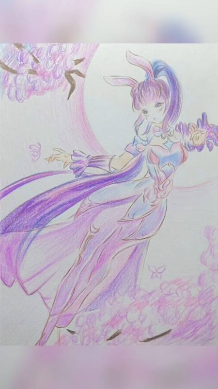 老爸画的小舞vs我画的你们觉得谁画得好