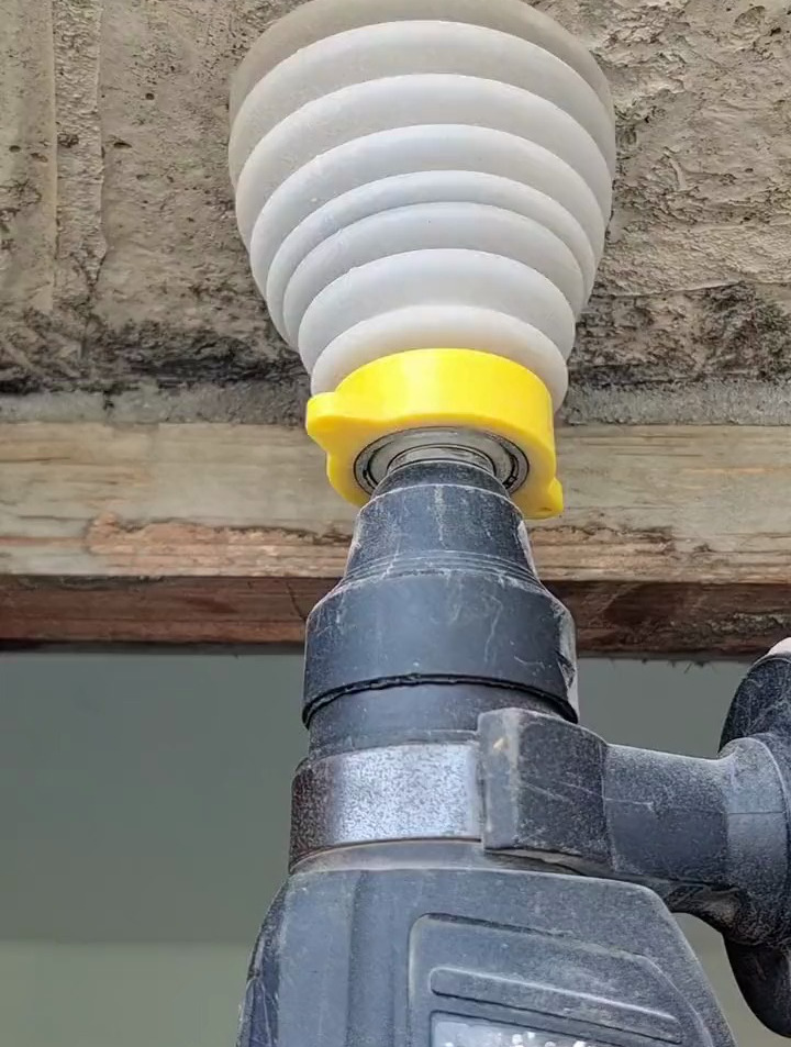 电锤电钻防尘罩,打孔再也不用吃灰-度小视